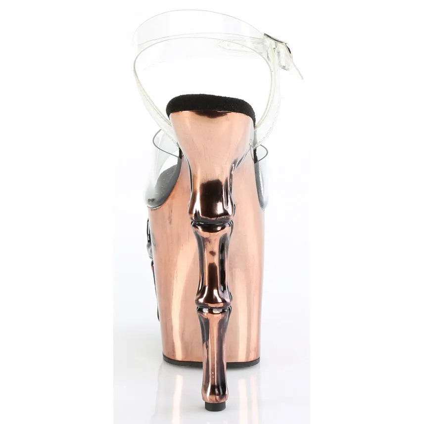 Pleaser Rapture 808-LT Copper Shoes